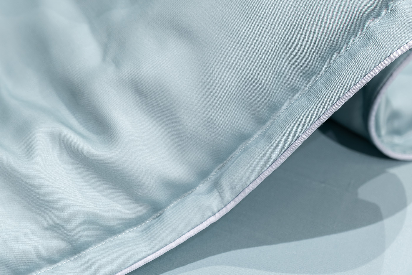Пододеяльник тенсель 220х200см бирюзовый 4
