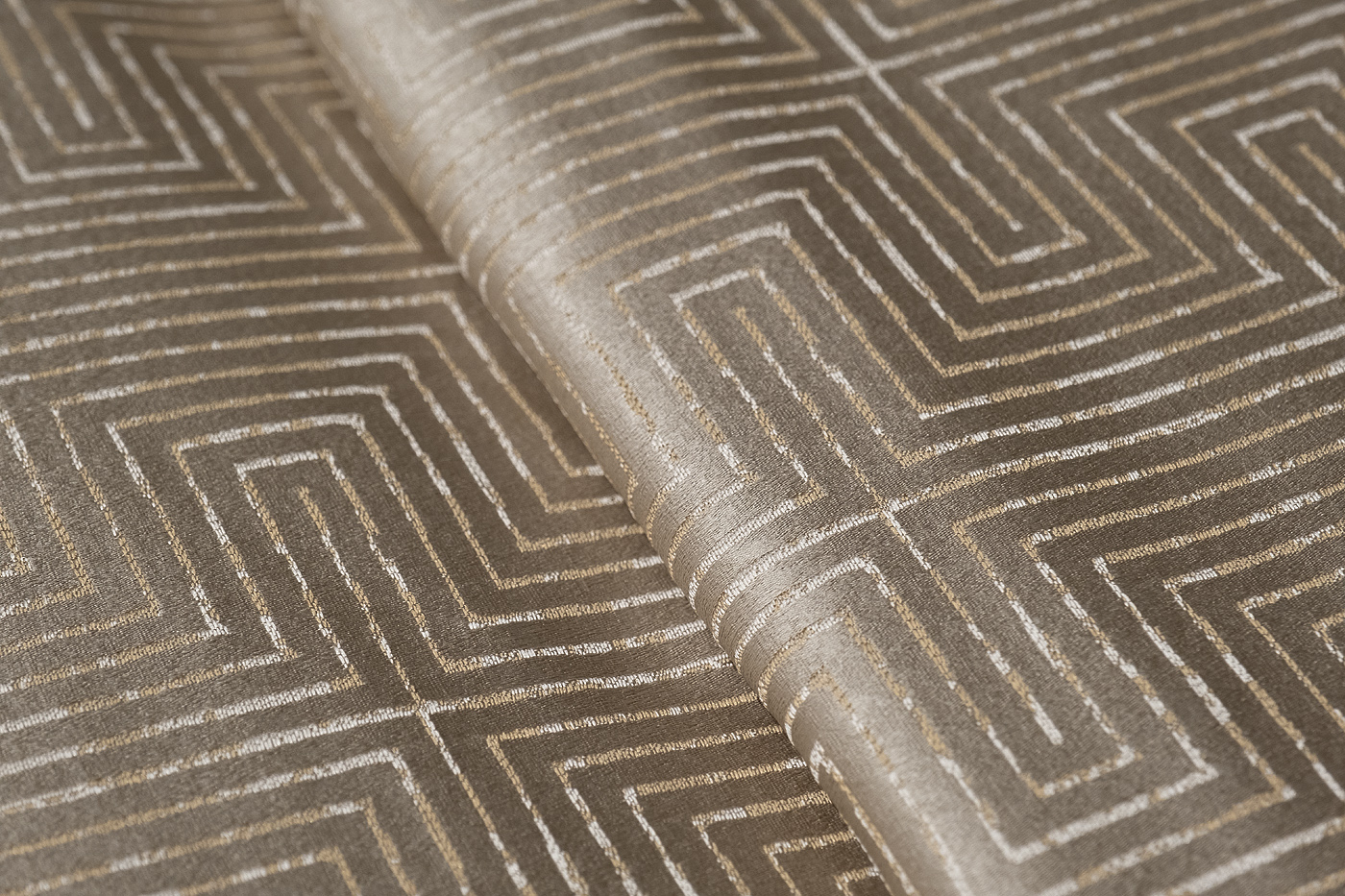 Покрывало Глянец (Gloss) 260х260см бежевое 6