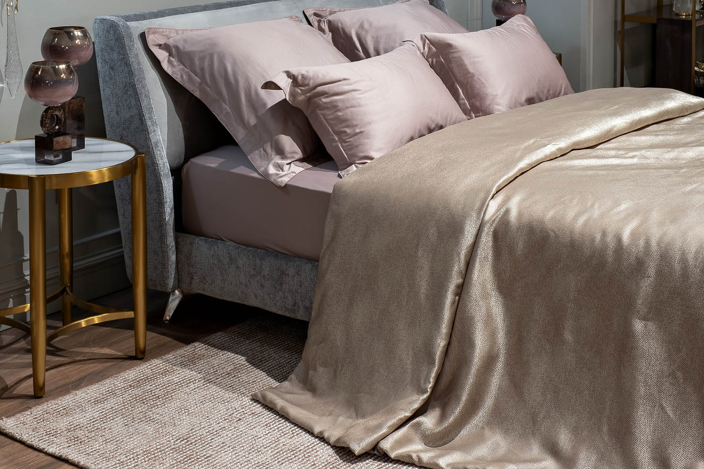 Покрывало Фиджи (FIJI) 220х260см бежевое 2