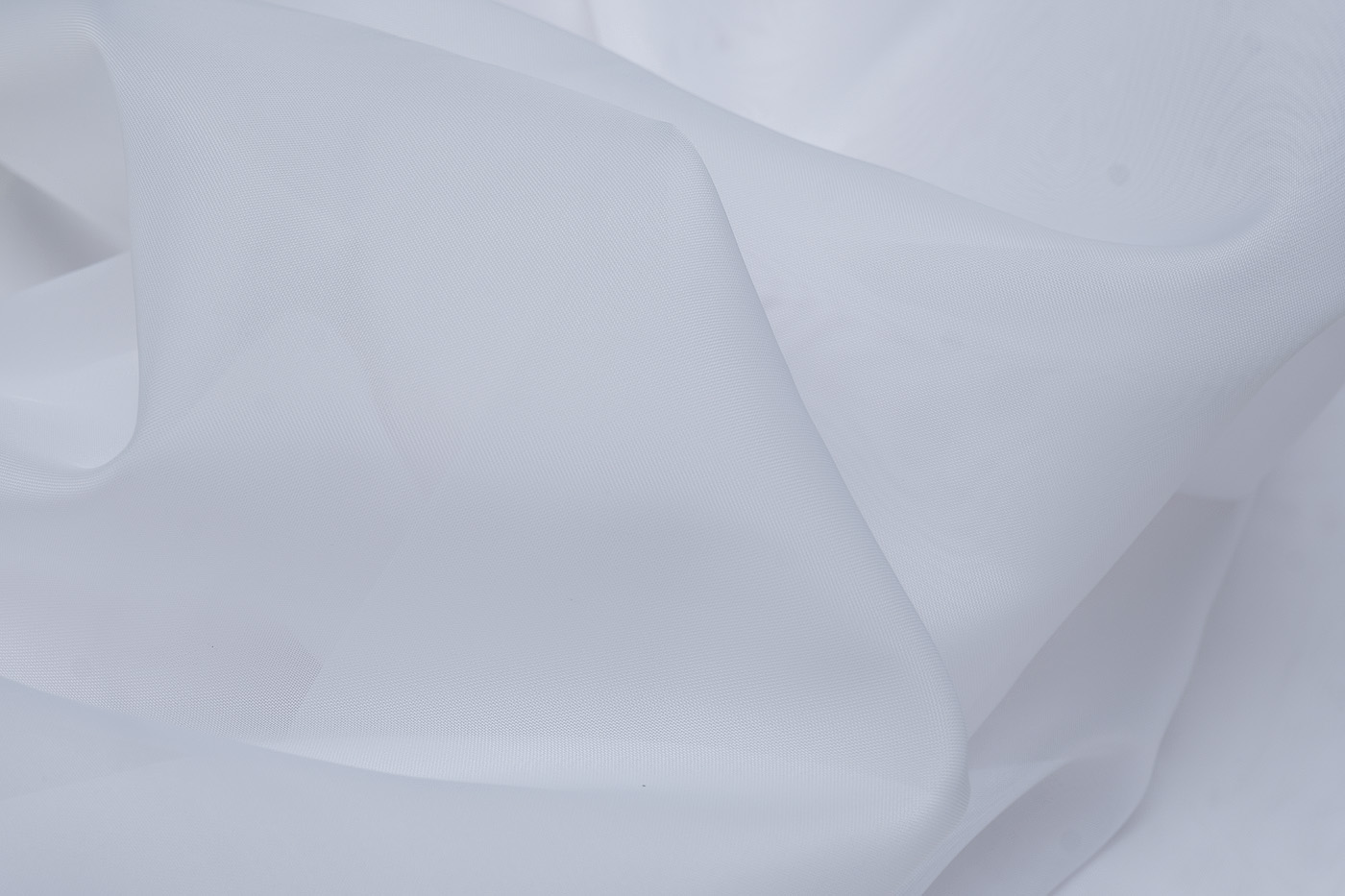 Ткань тюлевая Вуаль белая (Vual bel) 2