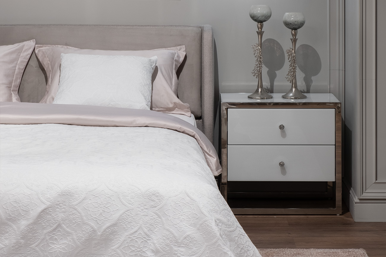 Покрывало «Тиара» 240х260см белое 3