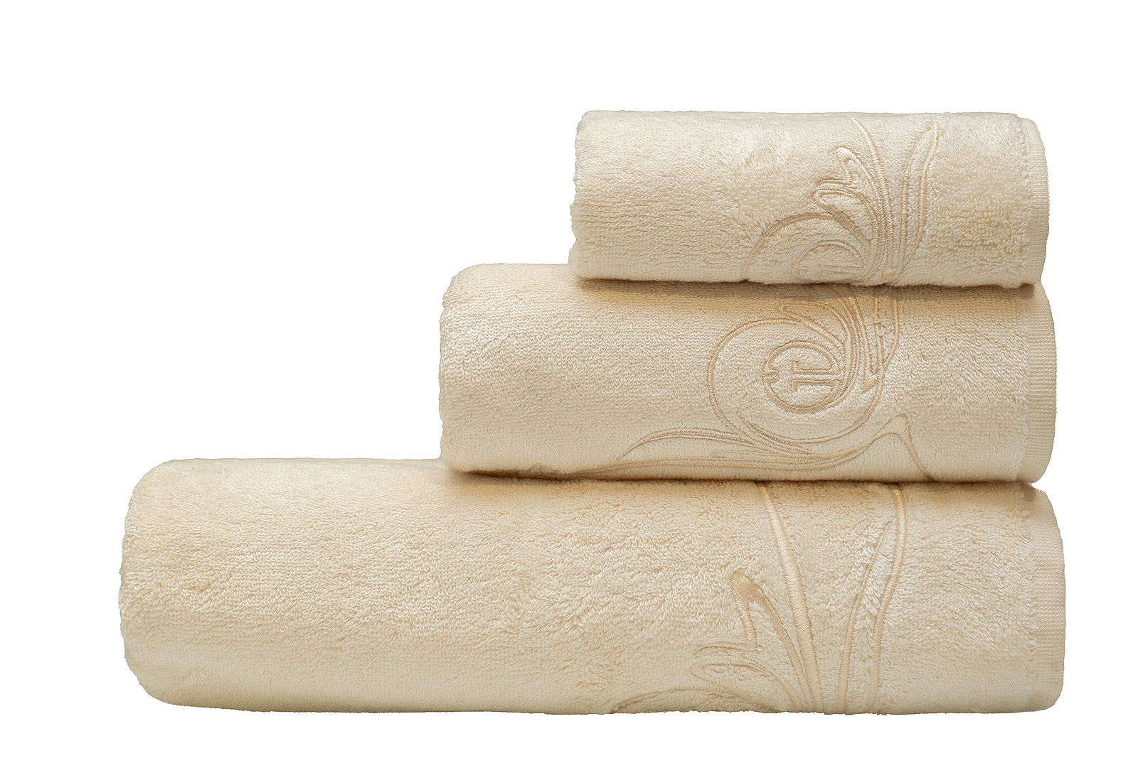 Полотенце «Лирика» 70*140 экрю 1