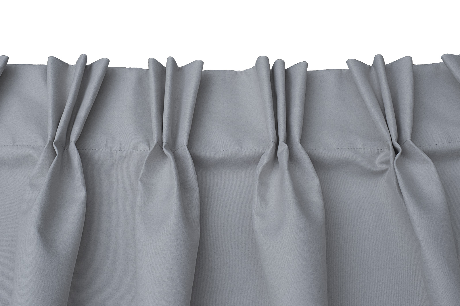 Портьера Шелк (Silky) 275х260см димаут голубая 4