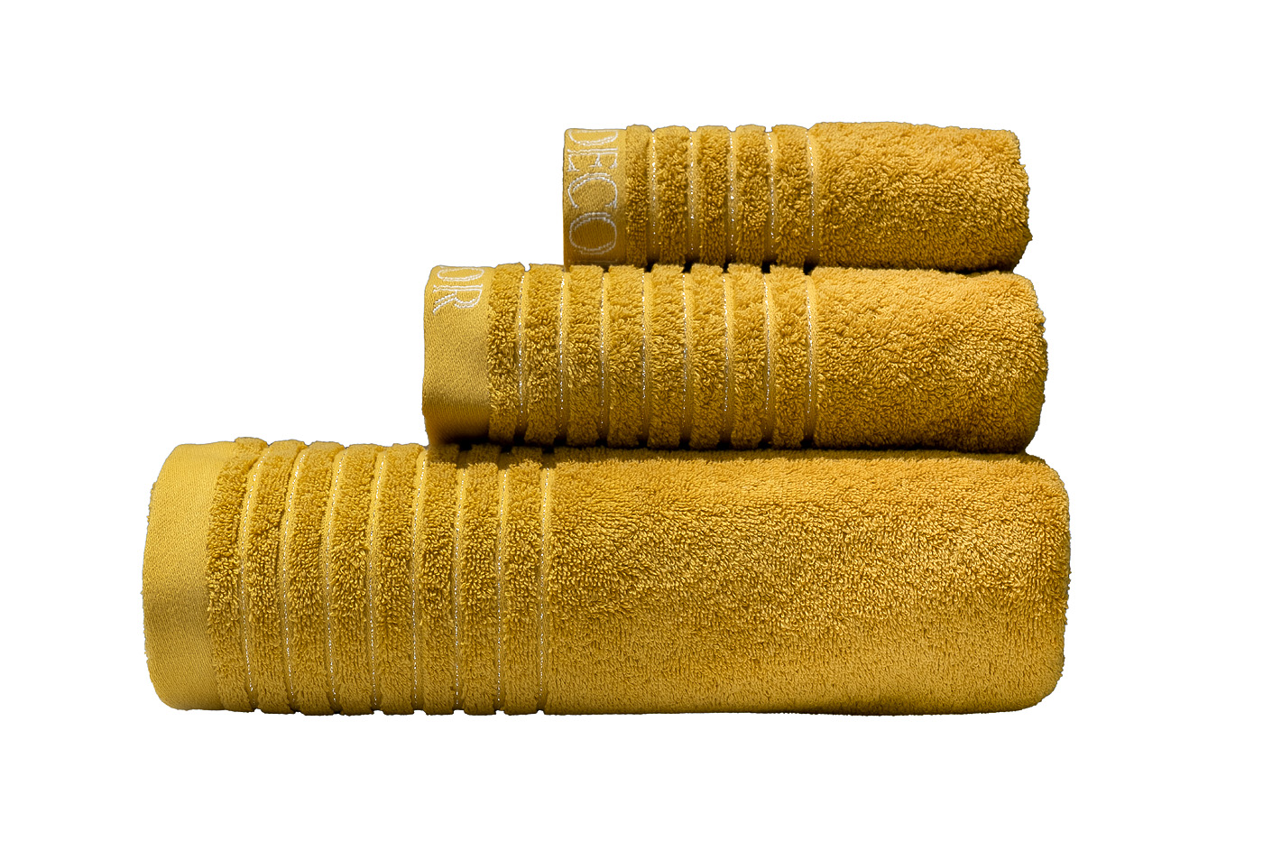 Полотенце «Стелла» 50*90 горчичное 1