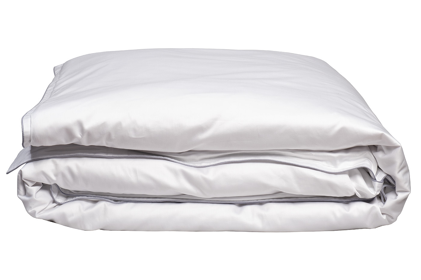 Пододеяльник сатиновый «Грёзы» 215х150см белый 2