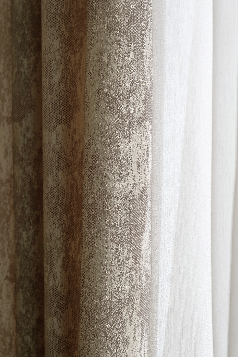 Портьера HOUSTON 275х260см бежевая 4