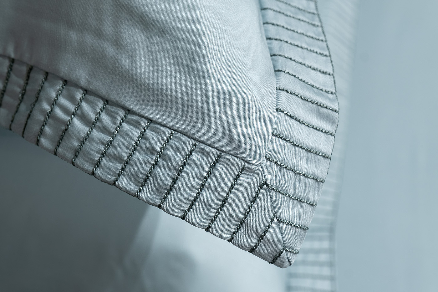 Комплект из 2х наволочек тенсель 70х70см бирюзовый 3