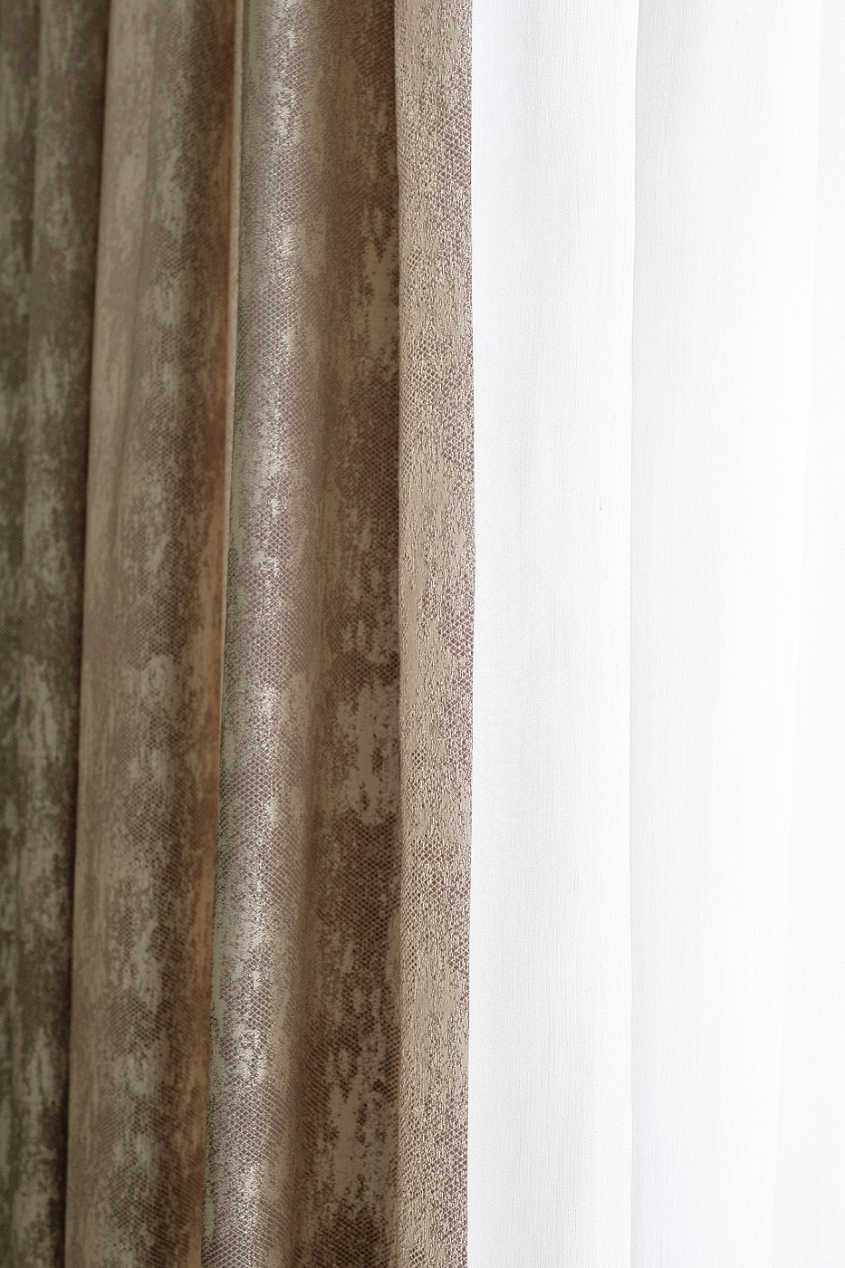 Портьера HOUSTON 275х260см бежевая 3