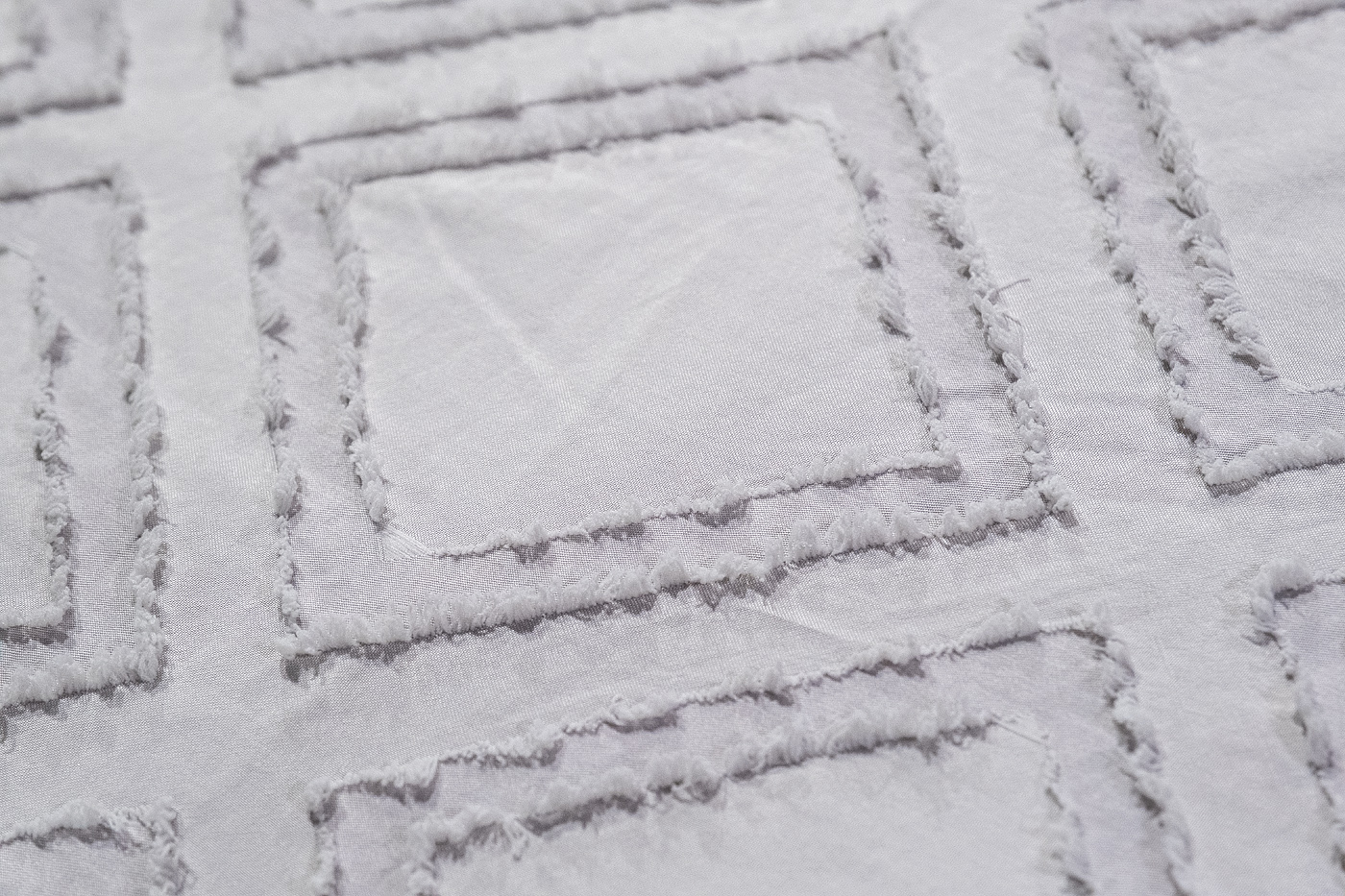 Покрывало «Квадро» 180х230см серое 3