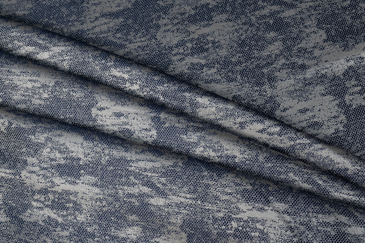 Ткань портьерная Хьюстон (Houston)100 синяя 2