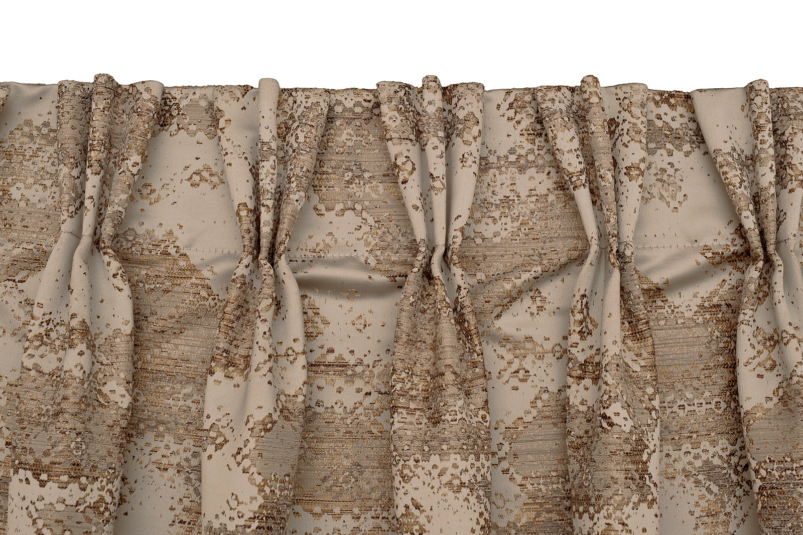 Портьера Бромли (Bromley) 275х260см бежевая 4