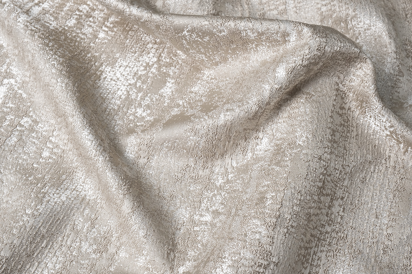 Ткань портьерная Амбиция (Ambition) бежевая 4