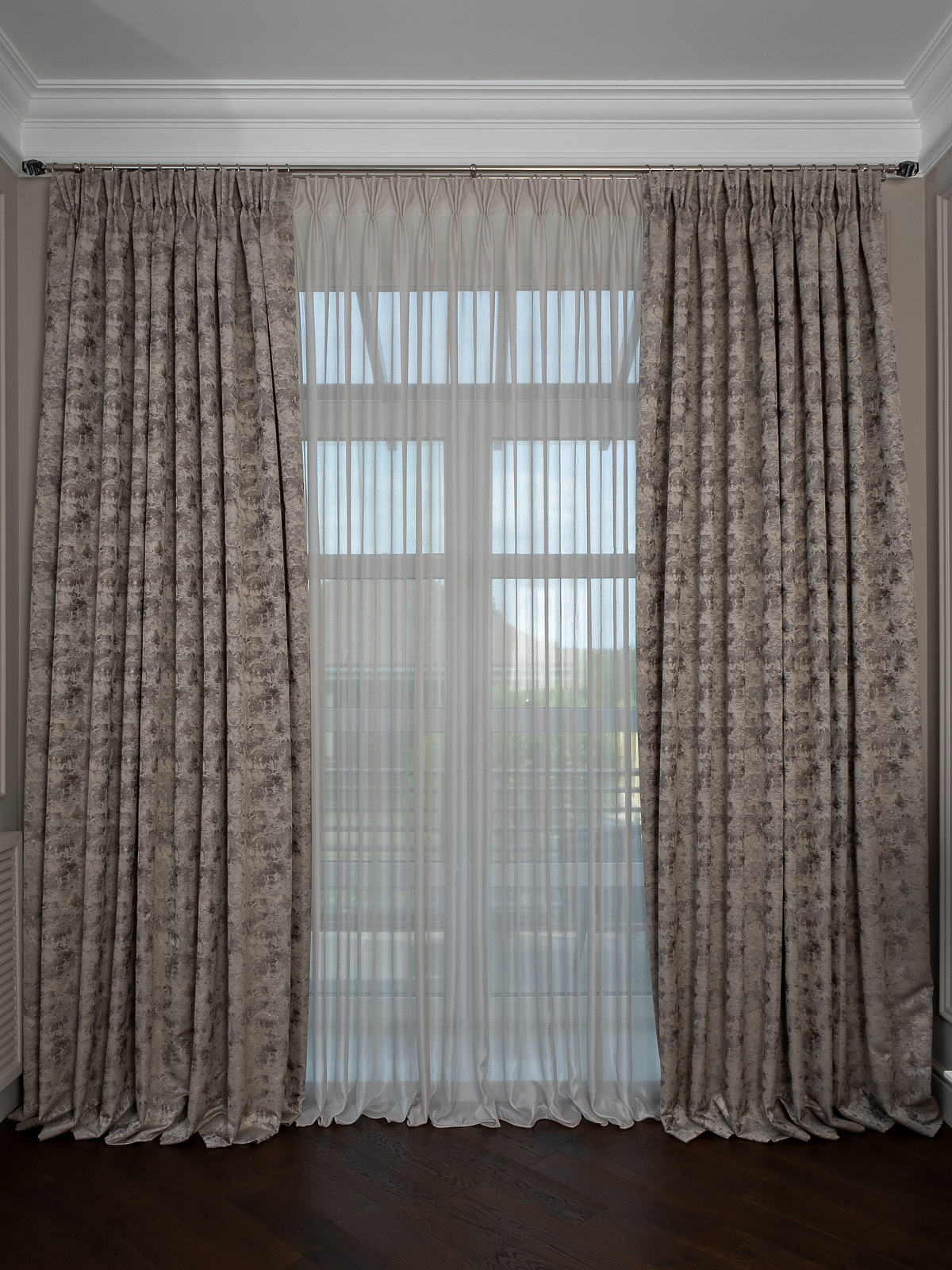 Тюль SERIK 275х320см бежевый 1