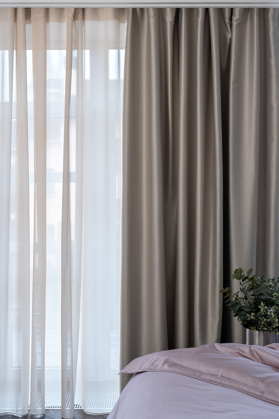 Тюль «Ницца» 275х320см бежевый 2