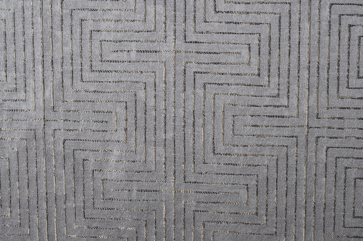 Ткань портьерная Глянец (Gloss) серая 1