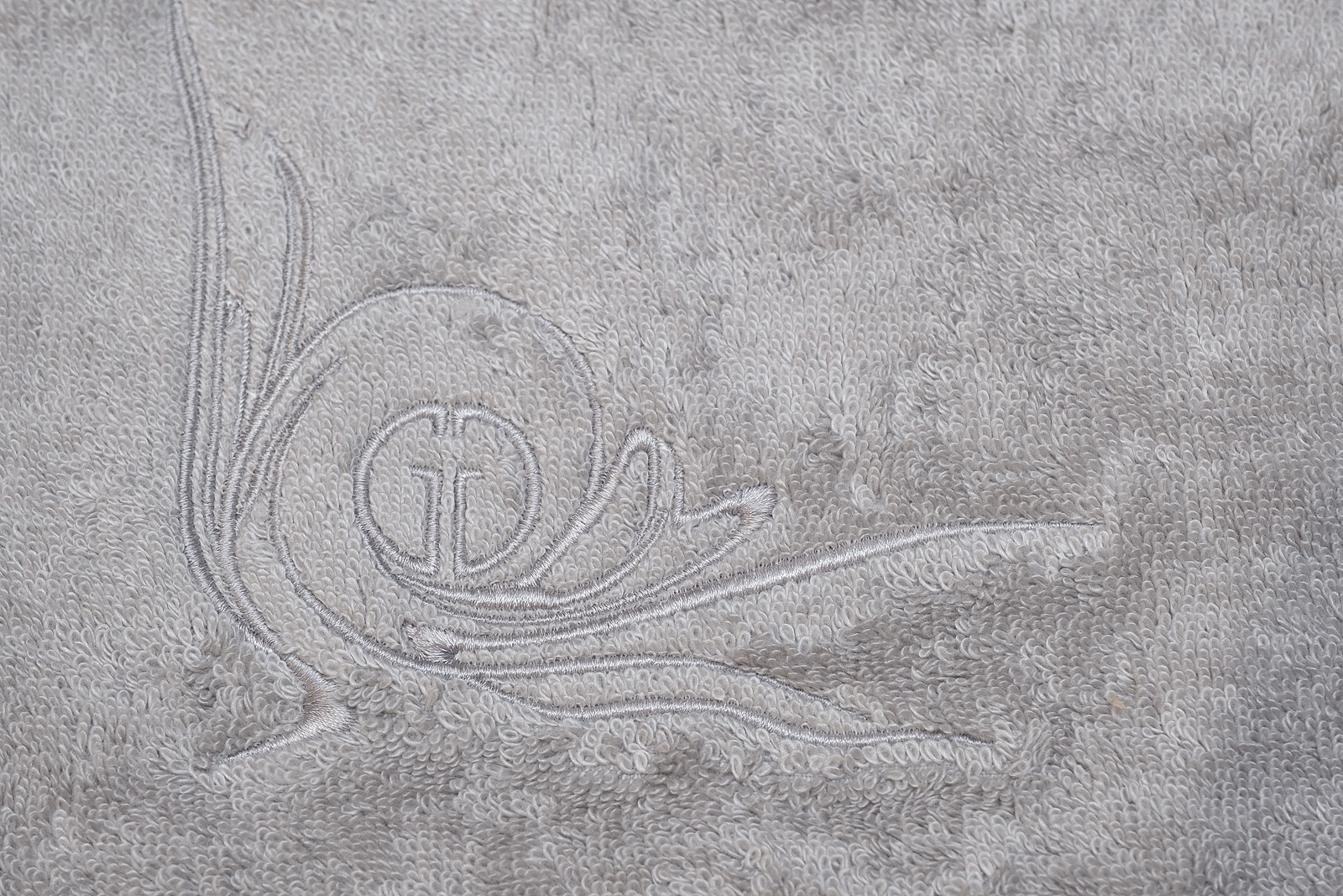 Полотенце «Лирика» 50*90 серое 3