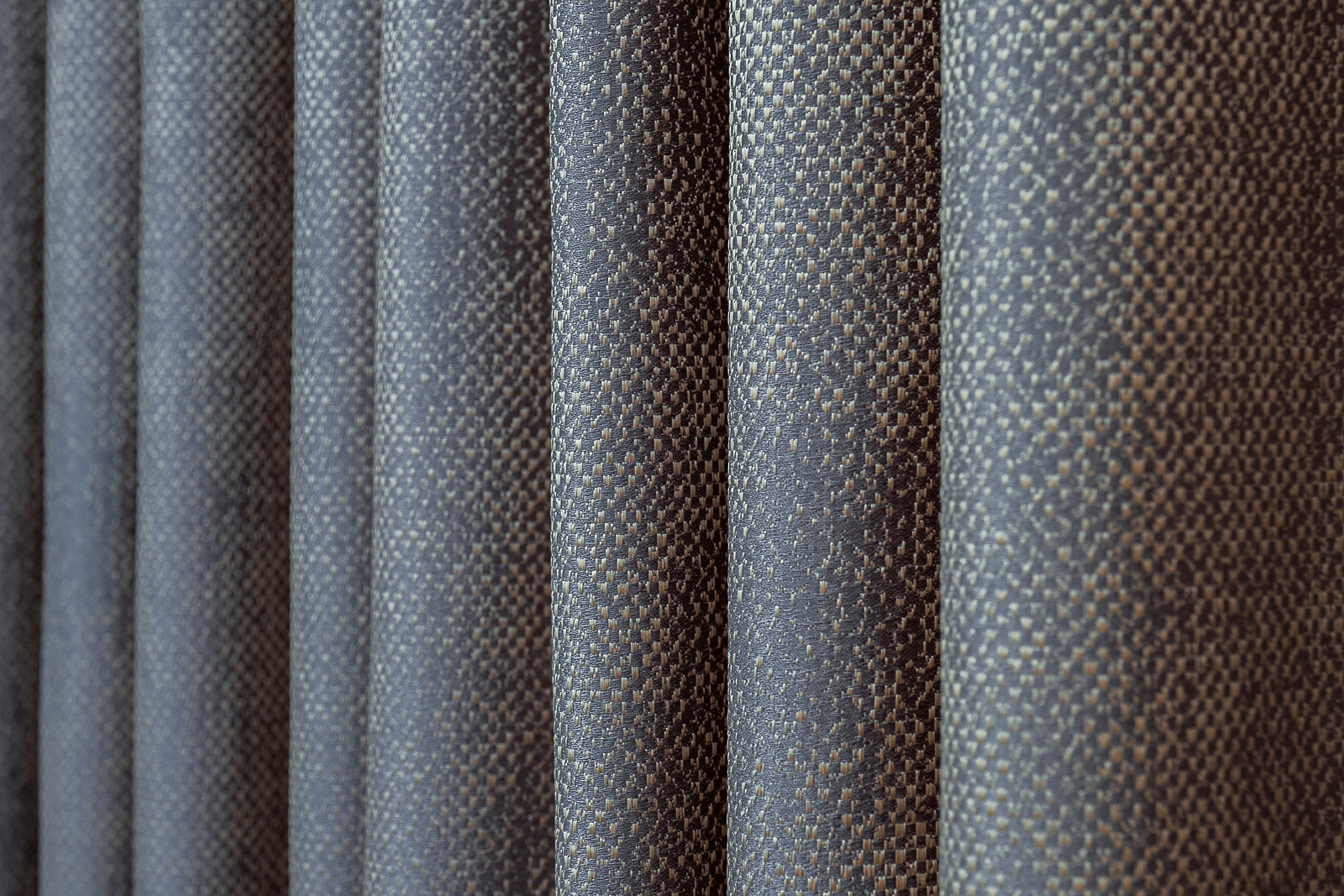 Портьера FIJI 275х260см бирюзовая 2