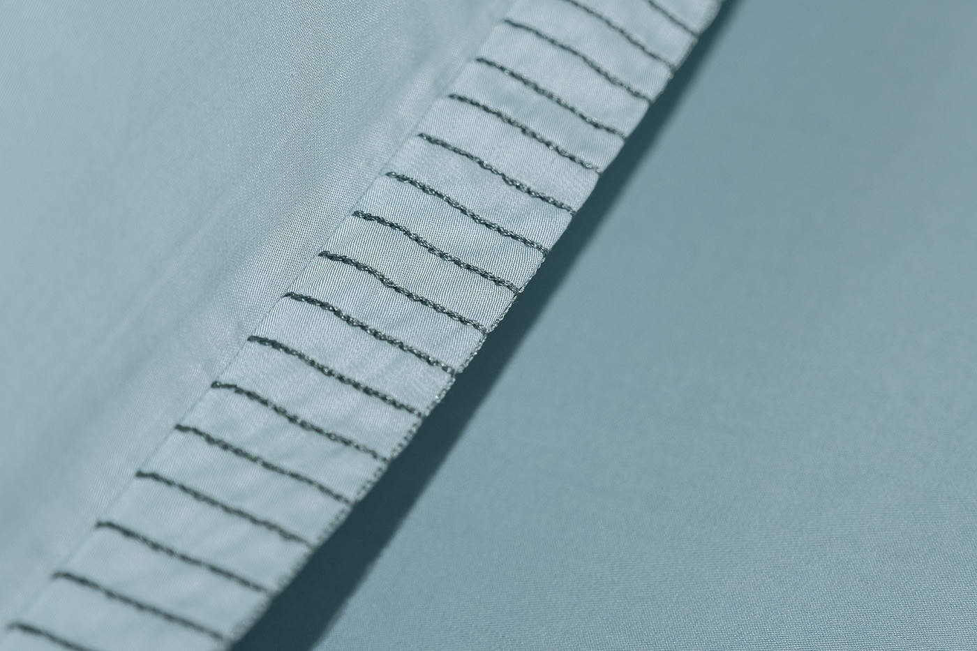 Комплект из 2х наволочек тенсель 70х70см бирюзовый 4