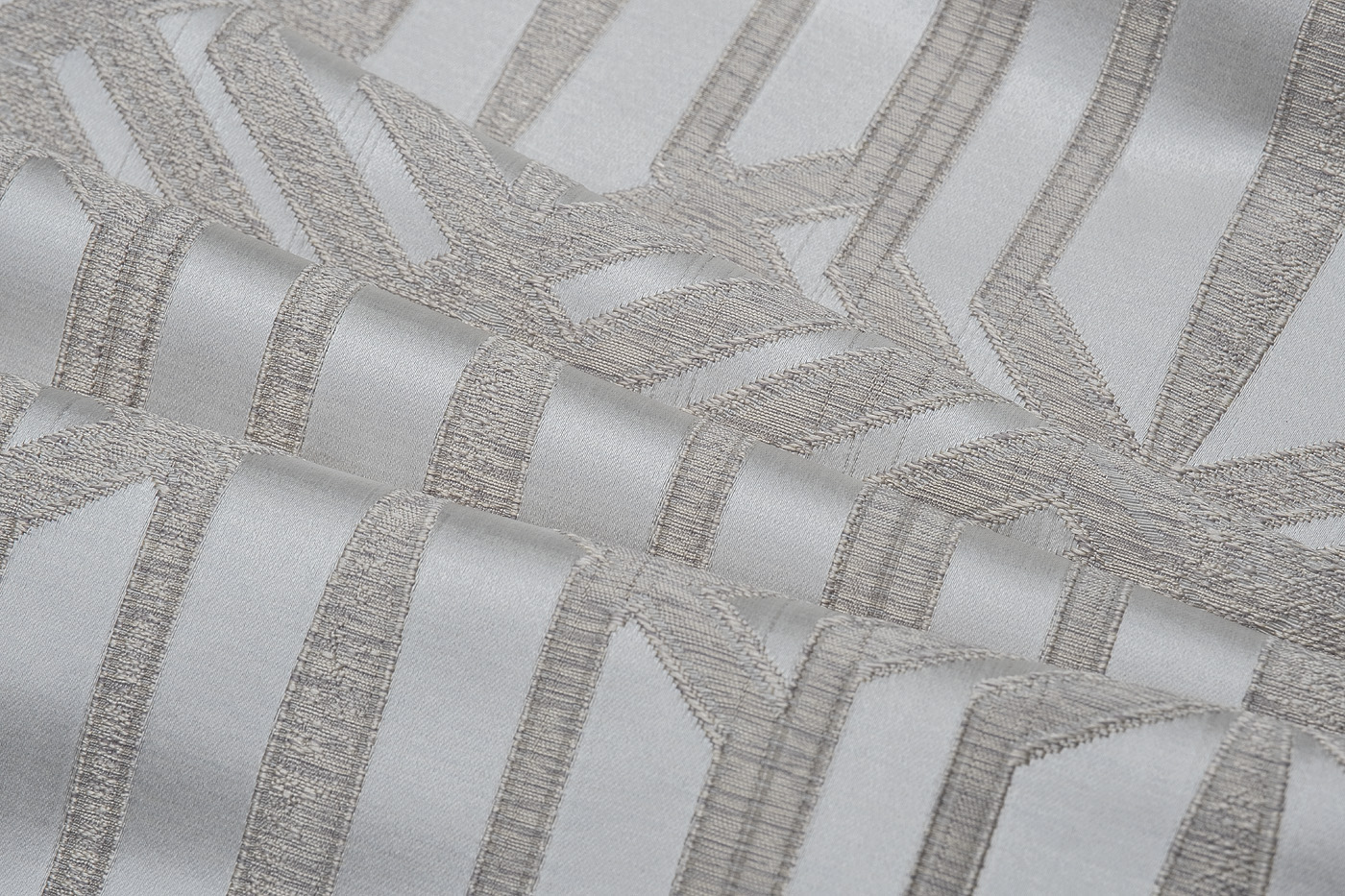 Ткань портьерная Артдеко жемчуг (Artdeco pearl) 3