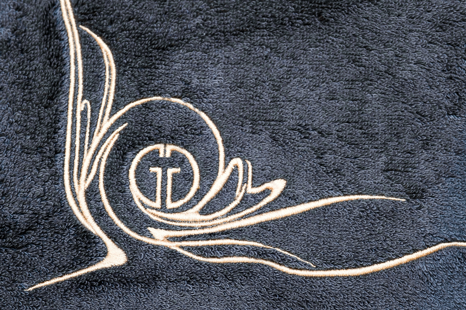 Полотенце «Лирика» 70*140 графит 3