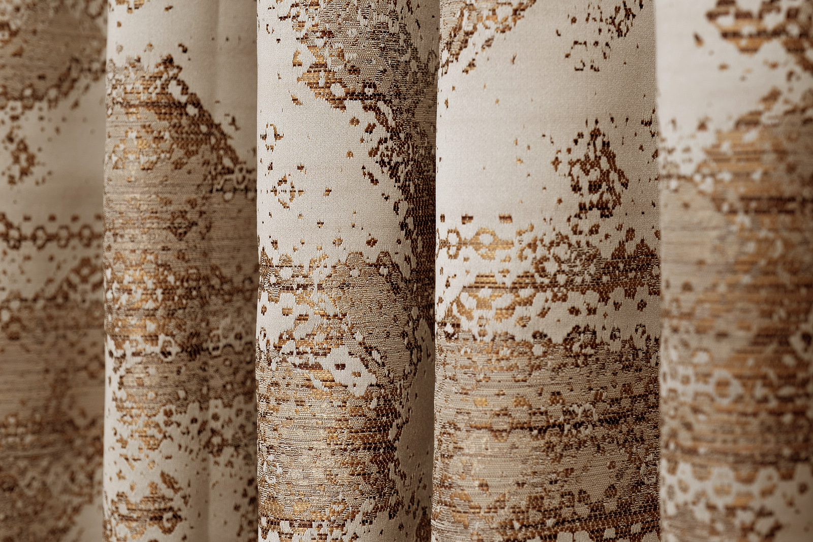 Портьера Бромли (Bromley) 275х260см бежевая 2