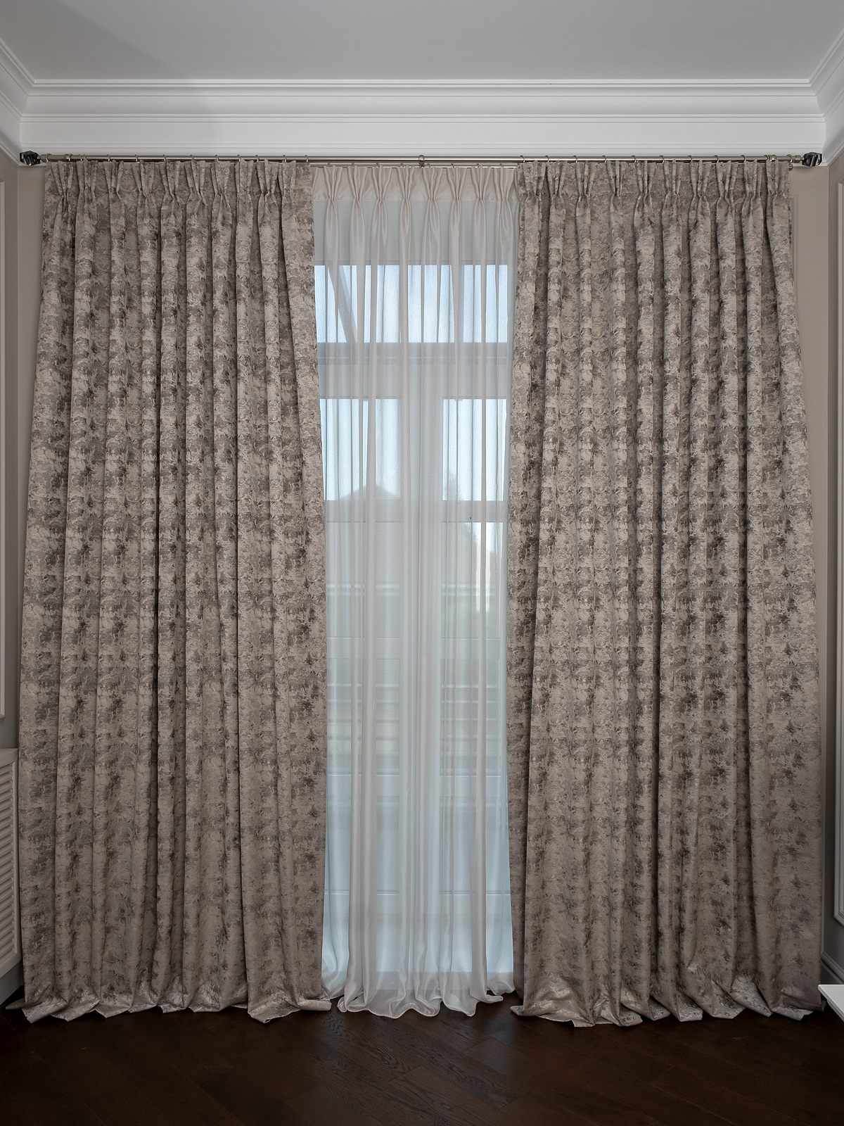 Портьера MIRAGE 275х260см бронзовая 1