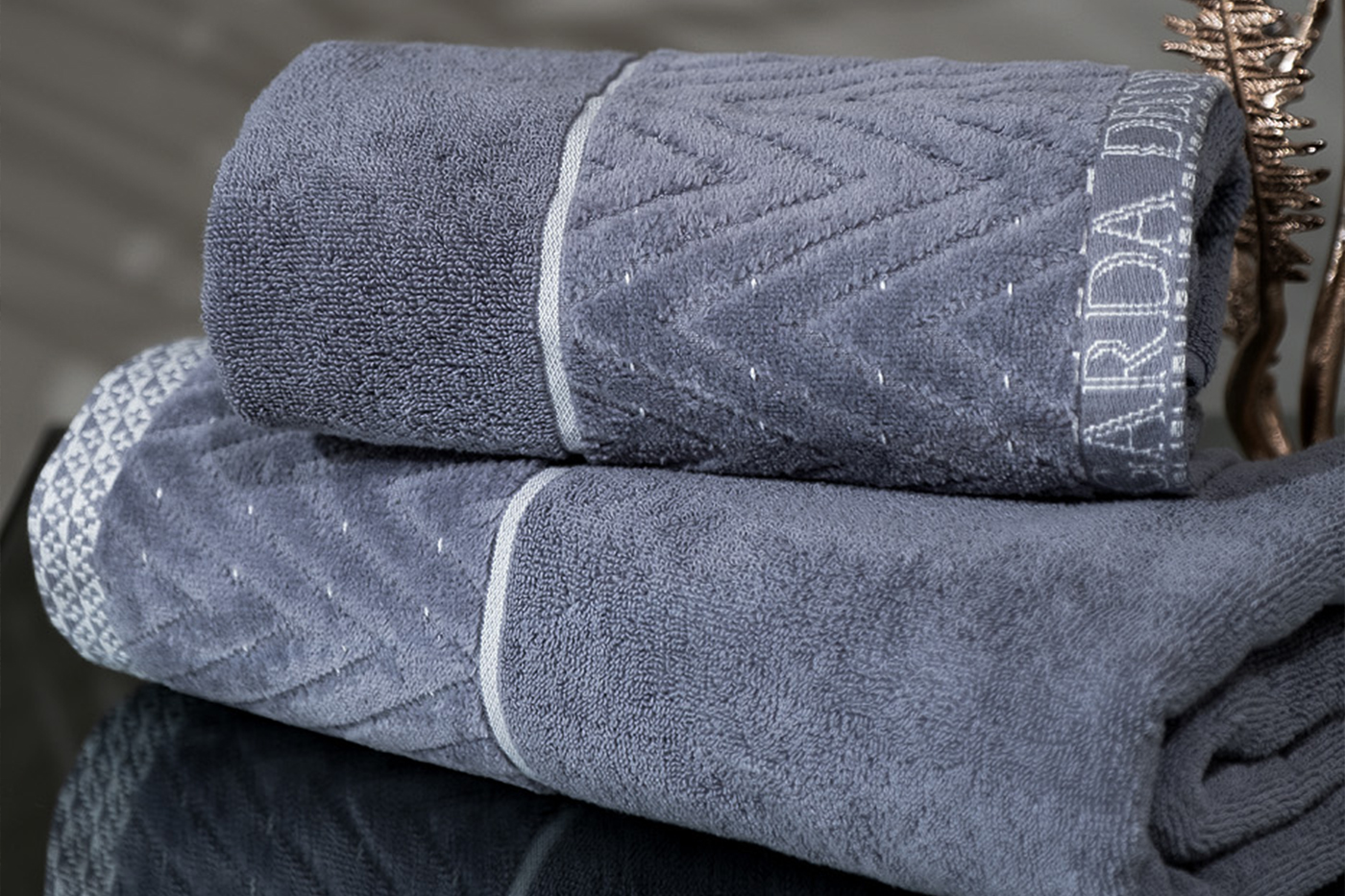 Полотенце «Орсетто» 70*140 графит 5