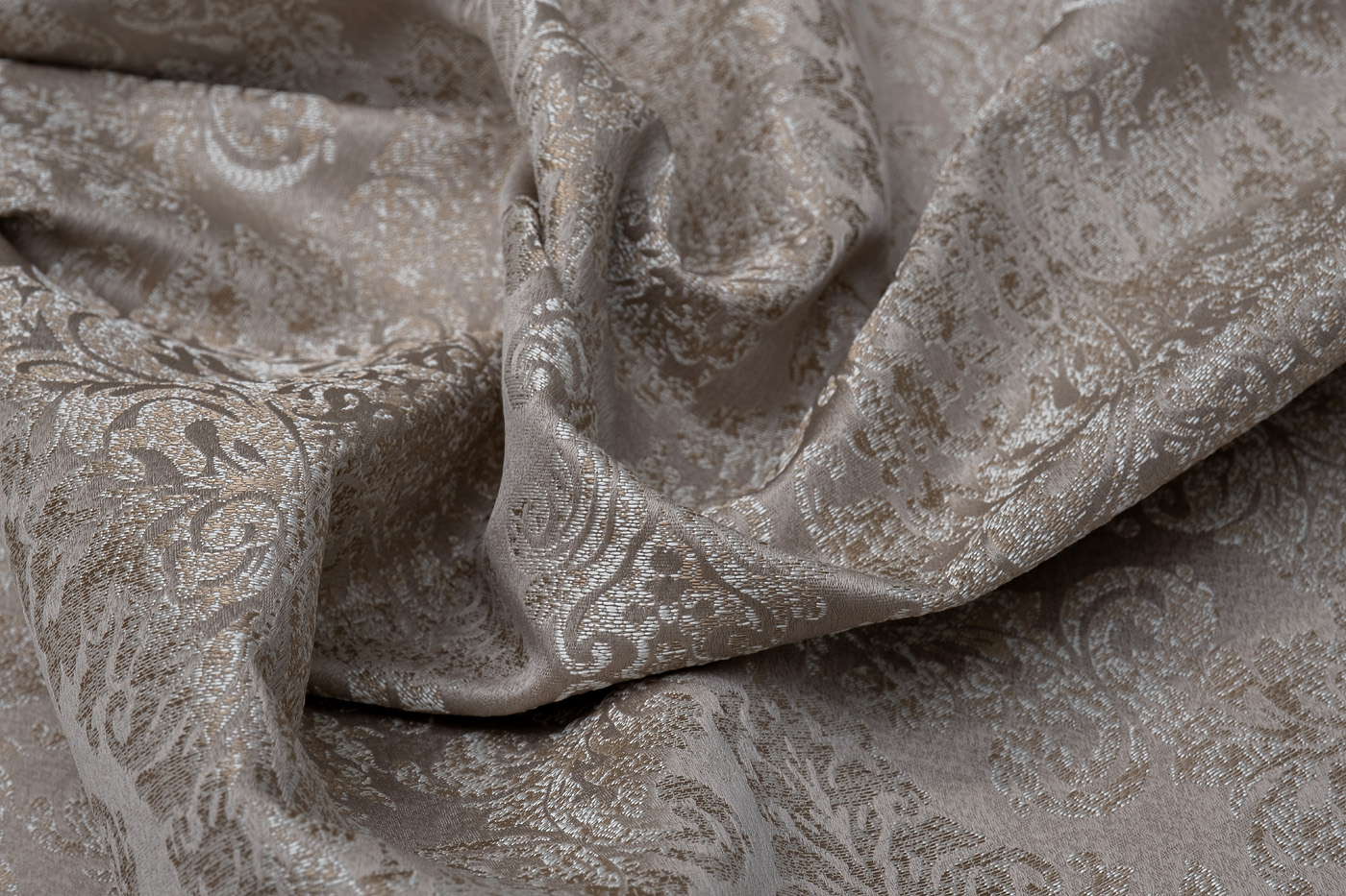 Ткань портьерная Эмоция бежевая (Emotion beg) 4