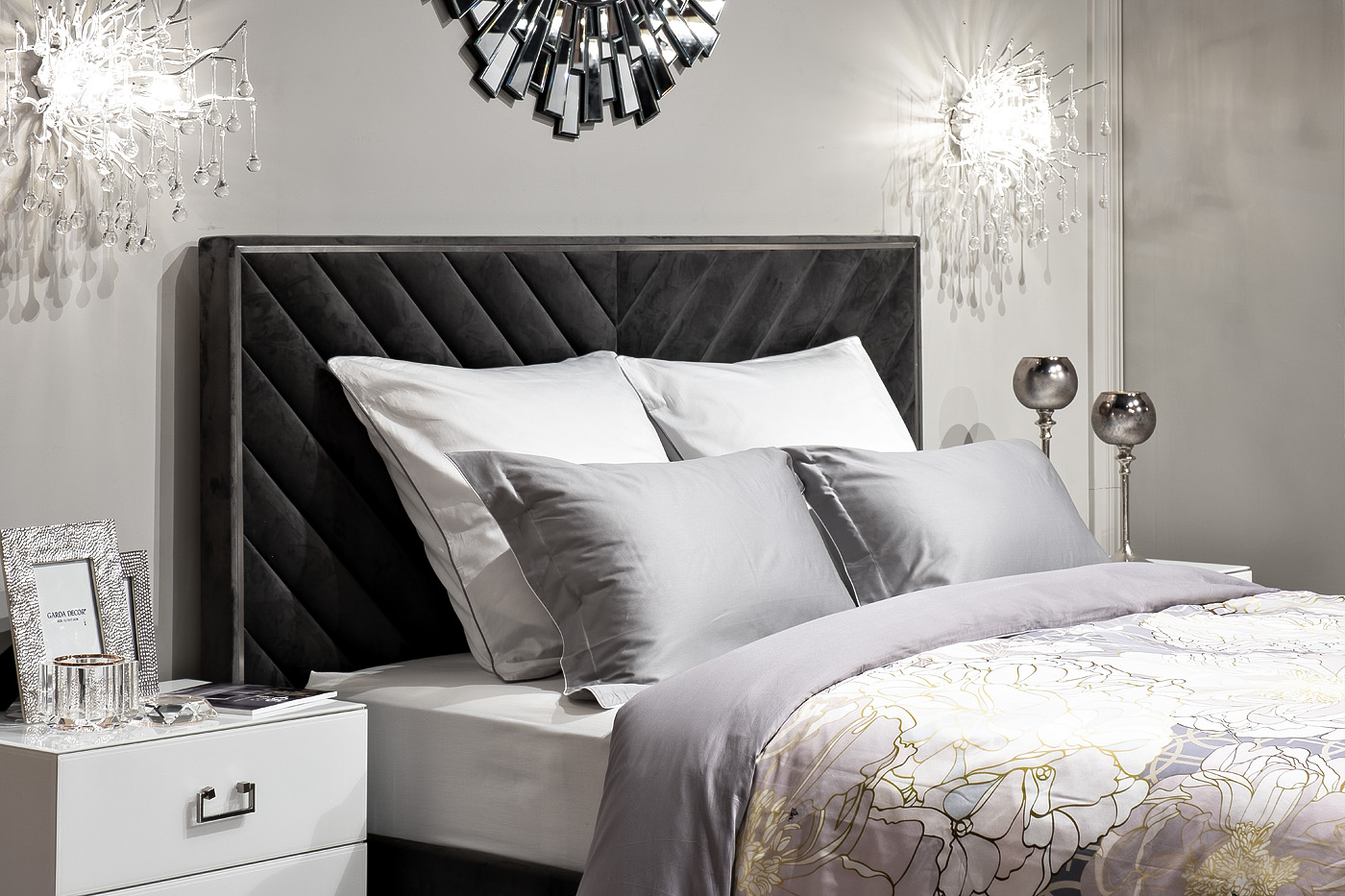 Комплект из 2х наволочек сатиновых 70х70см белый 2