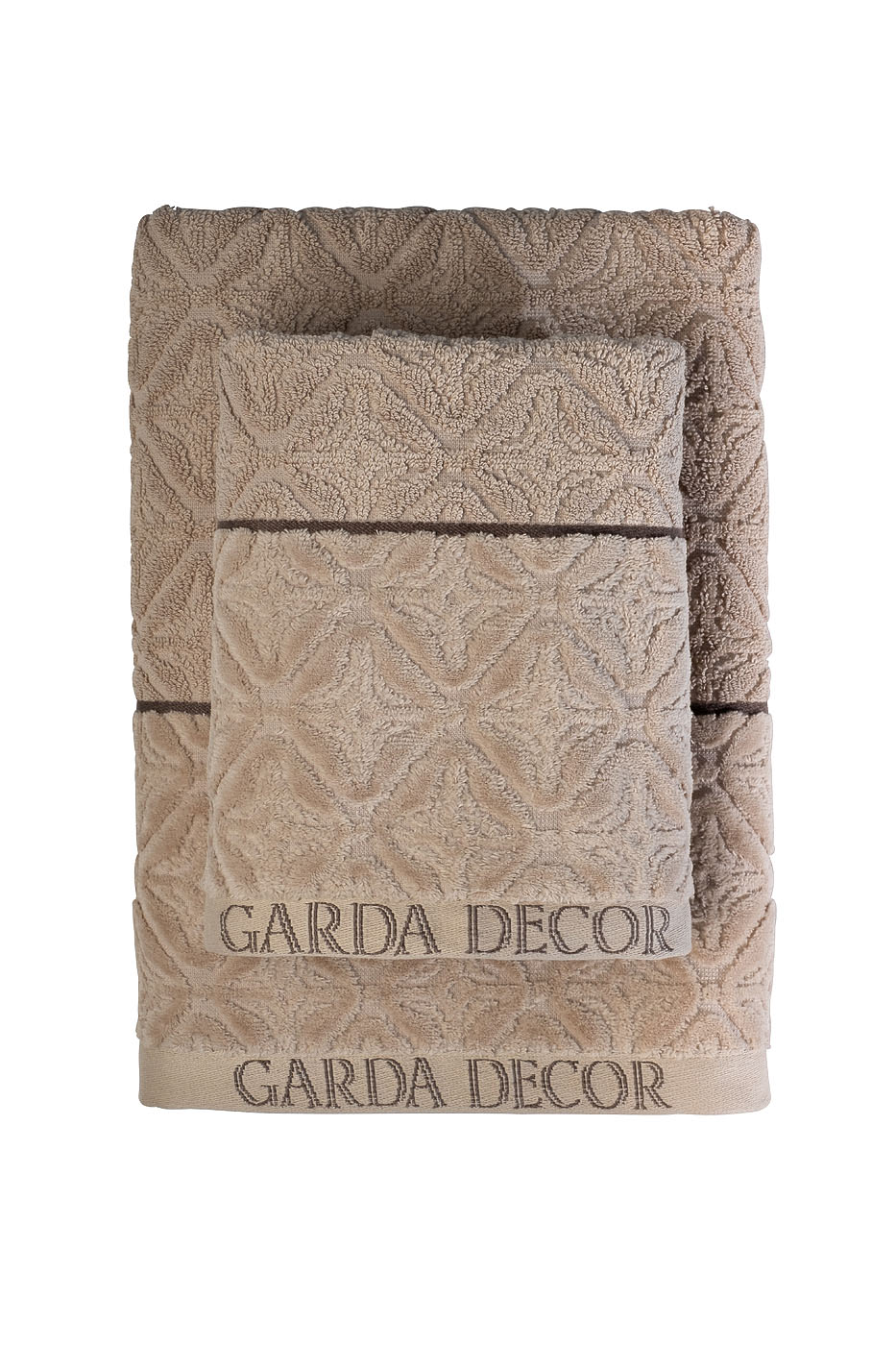 Полотенце «Ариане» 70*140 жемчужное 3