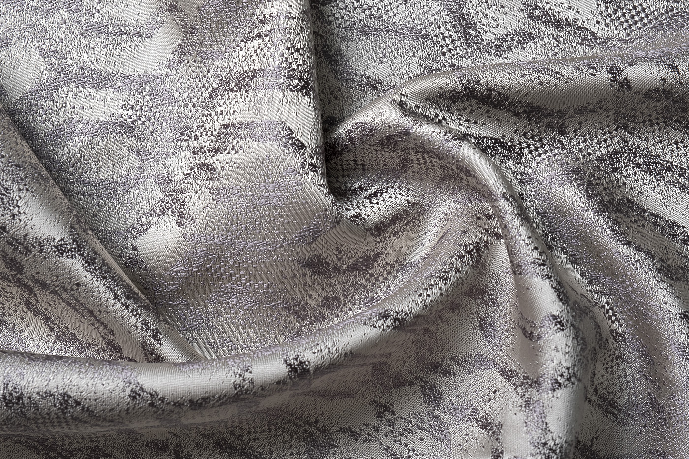 Ткань портьерная Хьюстон (HOUSTON) 110 серая 4