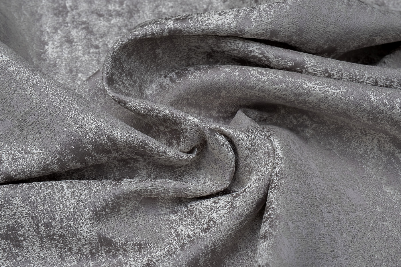 Ткань портьерная Каската серая (Cascata ser) 4