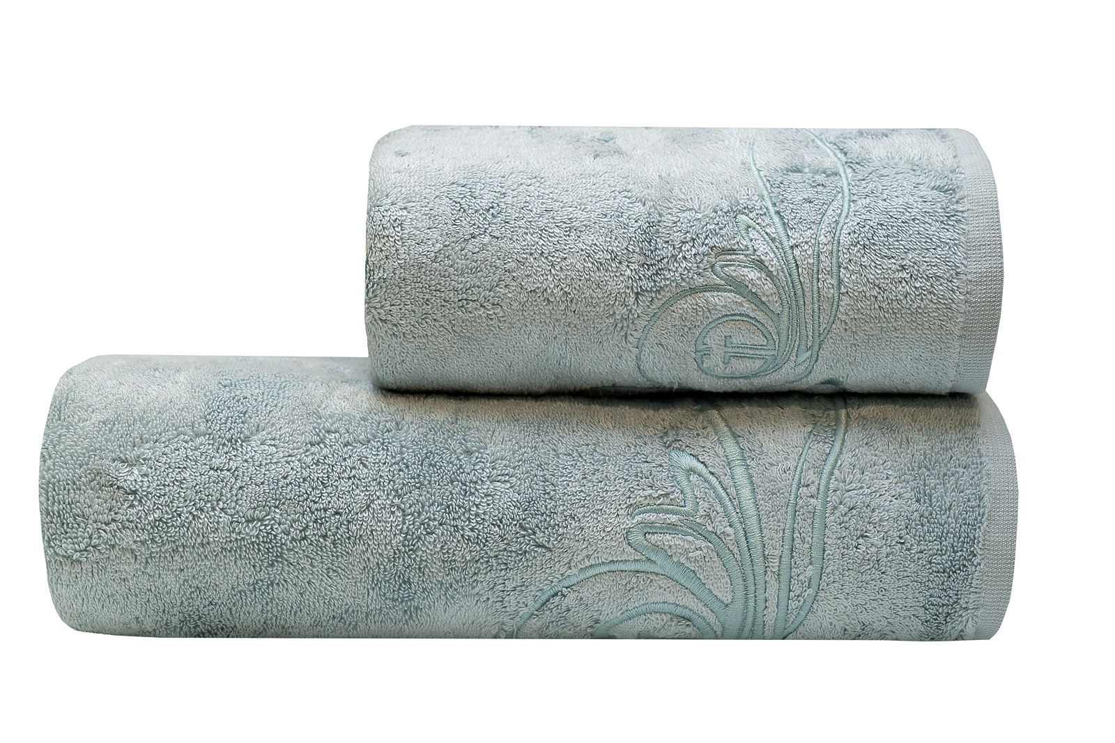 Полотенце «Лирика» 50*90 бирюзовое 1