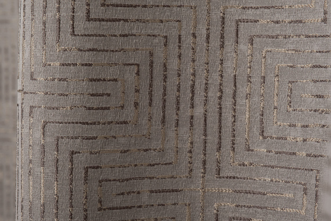 Портьера Глянец (Gloss) 275х260см бежевая 3