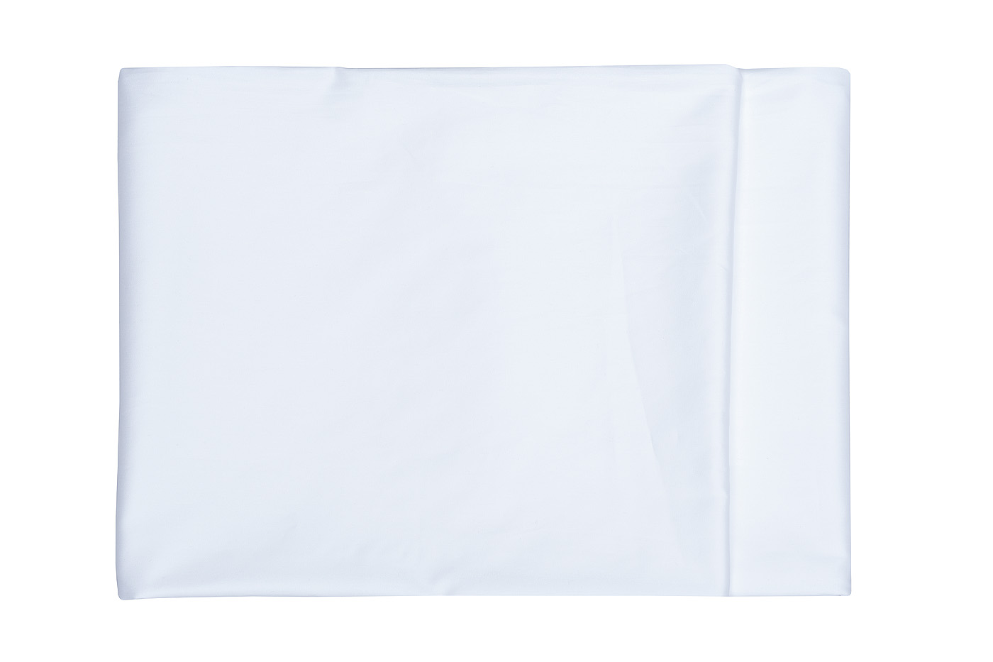 Простыня сатиновая на резинке 180х200х30см белая 2