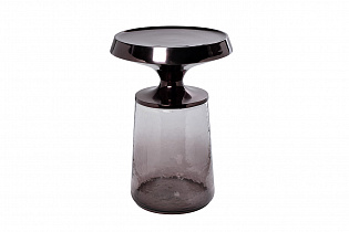 Ваза стеклянная фиолетовая