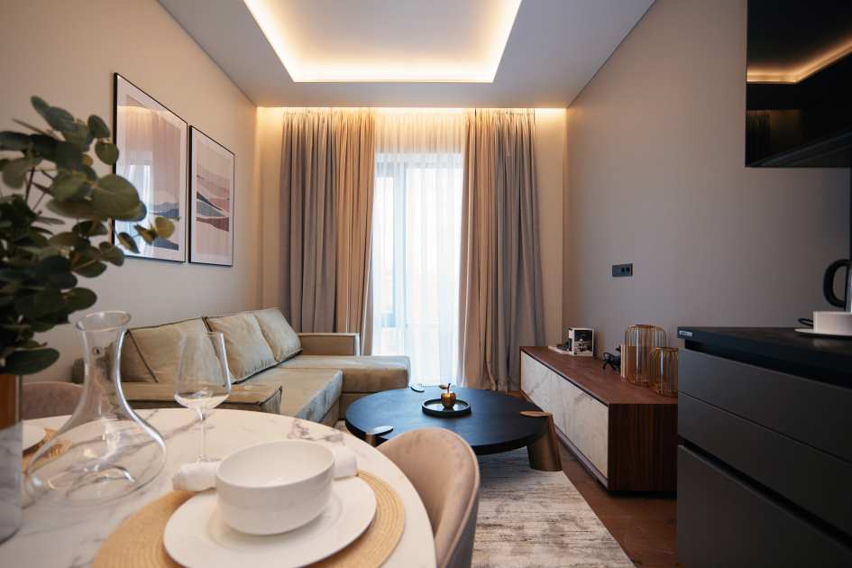 Цвета в интерьере гостиной фото 3