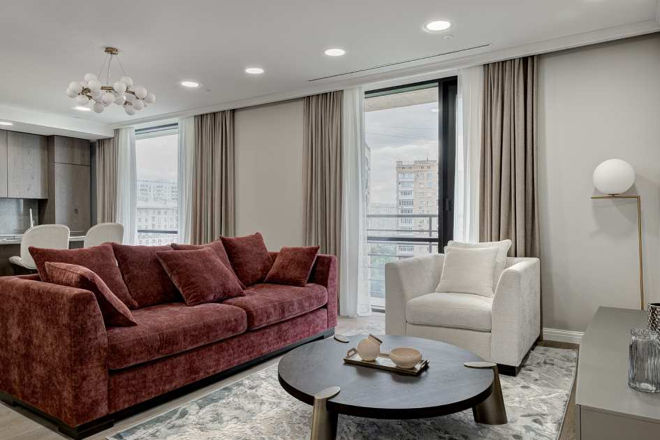 Освещение в гостиной фото 2