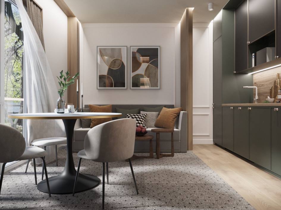 Выбор мебели для студии фото 1