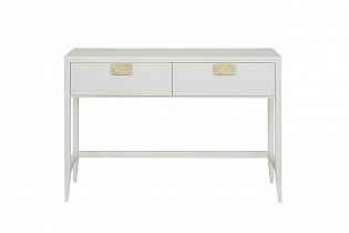 Консоль бежевая с ящиками