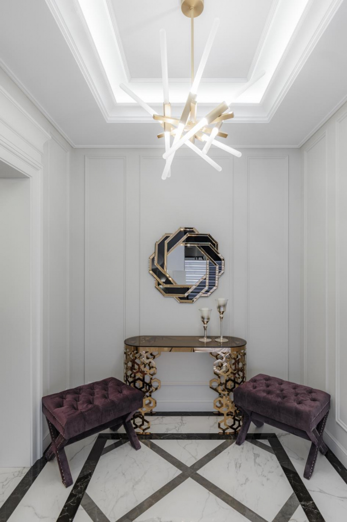 Прихожая в стиле ар-деко фото 2