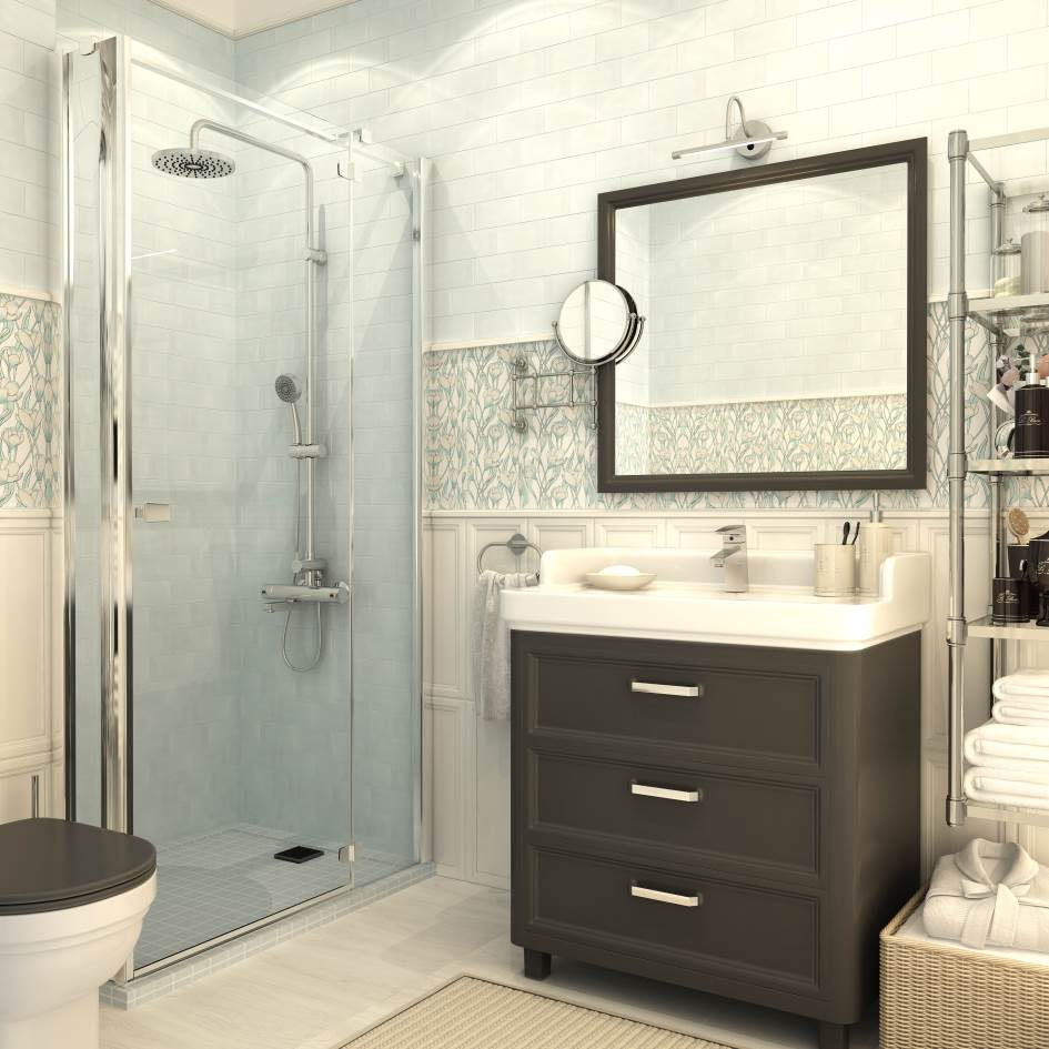 Интерьер Интерьер ванной фото 3