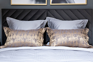 Комплект из 2х декоративных наволочек Хьюстон (Houston) 50х70см золотой 3 (превью)