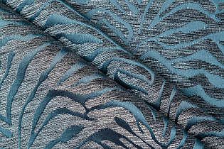 Ткань мебельная АНА (ANA) синяя