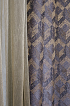 Портьера МОДЕНА (MODENA) 275х260см бронзовая