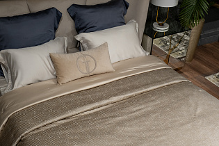 Покрывало Gloss 260х260см бежевое 4 (превью)