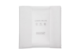 Пододеяльник сатиновый "Грёзы" 215х150см белый