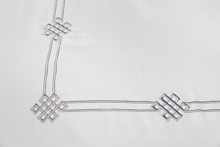 Комплект постельного белья «Арктик» с вышивкой евро 220х200см 11 (превью)