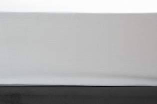 Простыня сатиновая на резинке 160х200х30см белая 3 (превью)