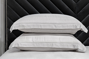 Комплект постельного белья «Гарда» полуторный 145х210см бамбук серый 5 (превью)